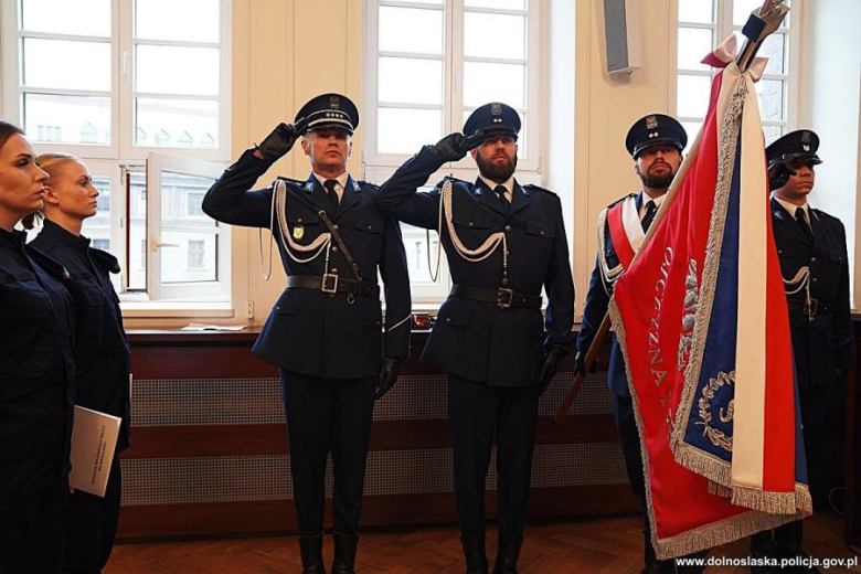 Nowi funkcjonariusze zasili szeregi dolnośląskiej policji