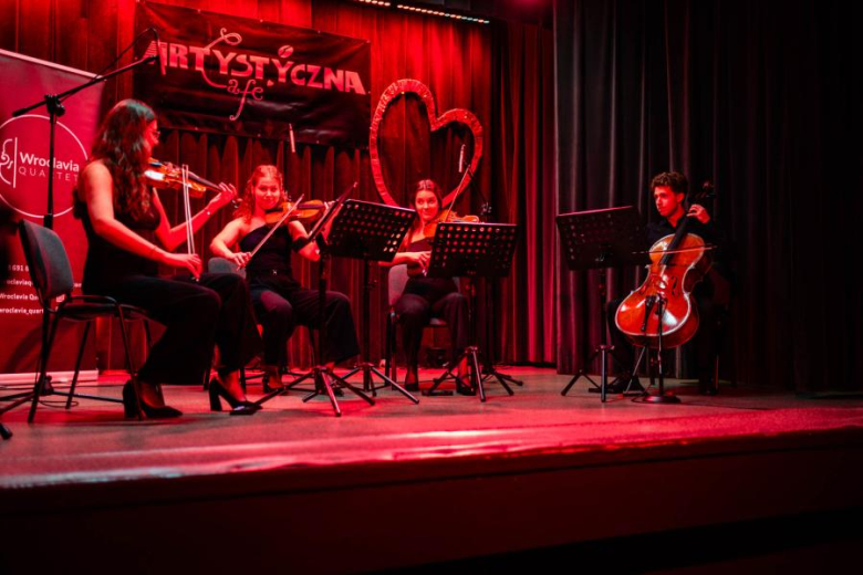 Wrocłavia Quartet w ramach Artystycznego Cafe w Złotym Stoku
