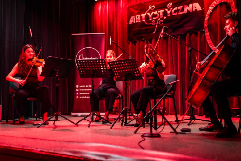 Wrocłavia Quartet w ramach Artystycznego Cafe w Złotym Stoku