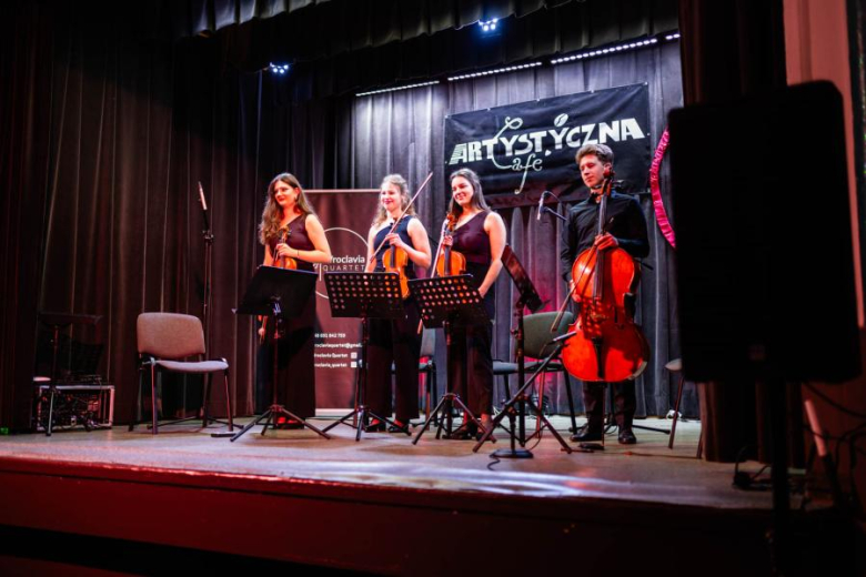 Wrocłavia Quartet w ramach Artystycznego Cafe w Złotym Stoku
