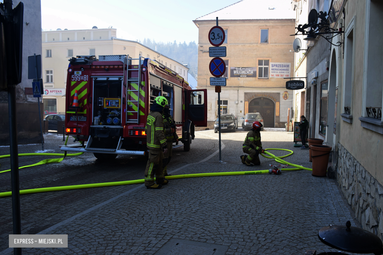 Pożar kotłowni w budynku mieszkalnym