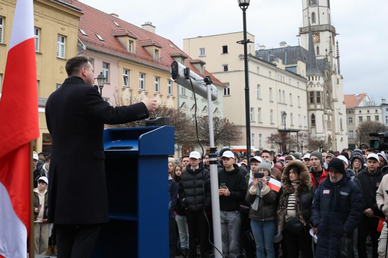 Sławomir Mentzen w Ząbkowicach Śląskich