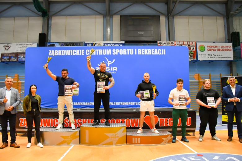 XXI Otwarte Mistrzostwa Mistrzostwa Ząbkowic Śląskich w Wyciskaniu Sztangi Leżąc RAW 