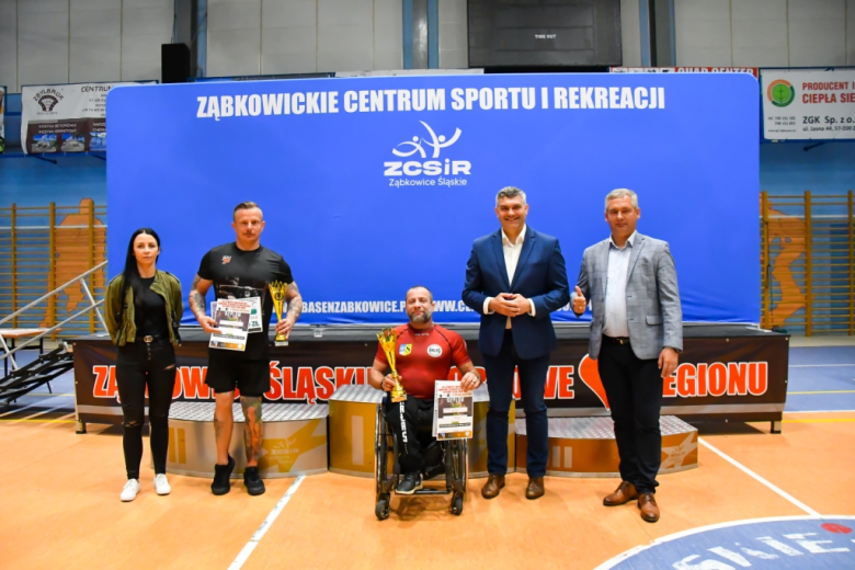 XXI Otwarte Mistrzostwa Mistrzostwa Ząbkowic Śląskich w Wyciskaniu Sztangi Leżąc RAW 