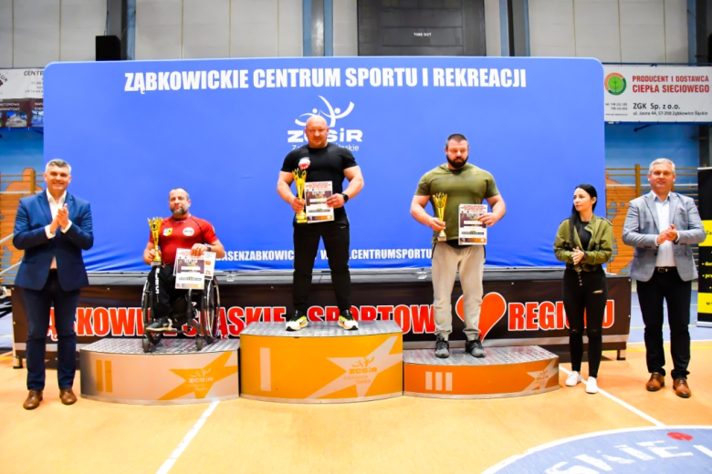 XXI Otwarte Mistrzostwa Mistrzostwa Ząbkowic Śląskich w Wyciskaniu Sztangi Leżąc RAW 