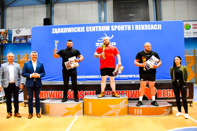 XXI Otwarte Mistrzostwa Mistrzostwa Ząbkowic Śląskich w Wyciskaniu Sztangi Leżąc RAW 