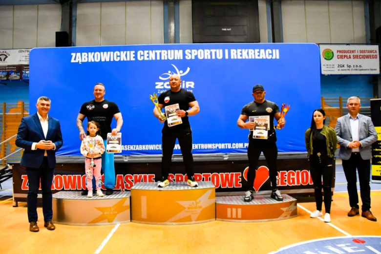 XXI Otwarte Mistrzostwa Mistrzostwa Ząbkowic Śląskich w Wyciskaniu Sztangi Leżąc RAW 