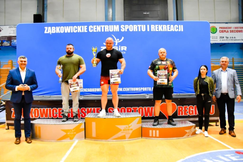 XXI Otwarte Mistrzostwa Mistrzostwa Ząbkowic Śląskich w Wyciskaniu Sztangi Leżąc RAW 