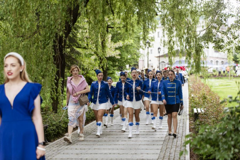 I Przegląd Orkiestr Dętych im. Łukasza Przepióry w Parku Miejskim w Złotym Stoku