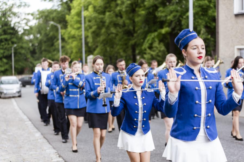 I Przegląd Orkiestr Dętych im. Łukasza Przepióry w Parku Miejskim w Złotym Stoku