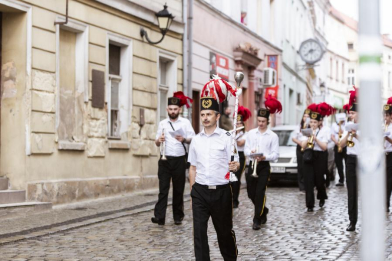 I Przegląd Orkiestr Dętych im. Łukasza Przepióry w Parku Miejskim w Złotym Stoku