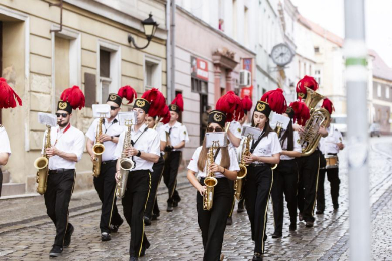 I Przegląd Orkiestr Dętych im. Łukasza Przepióry w Parku Miejskim w Złotym Stoku