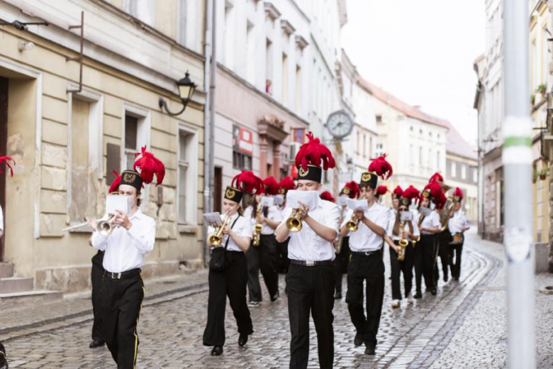 I Przegląd Orkiestr Dętych im. Łukasza Przepióry w Parku Miejskim w Złotym Stoku