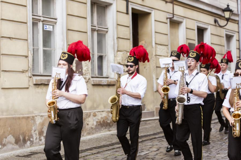I Przegląd Orkiestr Dętych im. Łukasza Przepióry w Parku Miejskim w Złotym Stoku