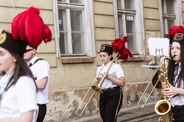 I Przegląd Orkiestr Dętych im. Łukasza Przepióry w Parku Miejskim w Złotym Stoku
