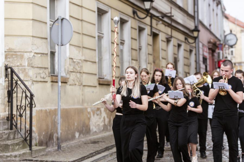 I Przegląd Orkiestr Dętych im. Łukasza Przepióry w Parku Miejskim w Złotym Stoku