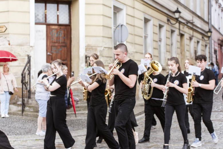 I Przegląd Orkiestr Dętych im. Łukasza Przepióry w Parku Miejskim w Złotym Stoku