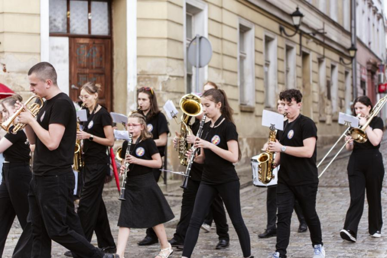 I Przegląd Orkiestr Dętych im. Łukasza Przepióry w Parku Miejskim w Złotym Stoku