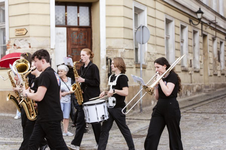 I Przegląd Orkiestr Dętych im. Łukasza Przepióry w Parku Miejskim w Złotym Stoku