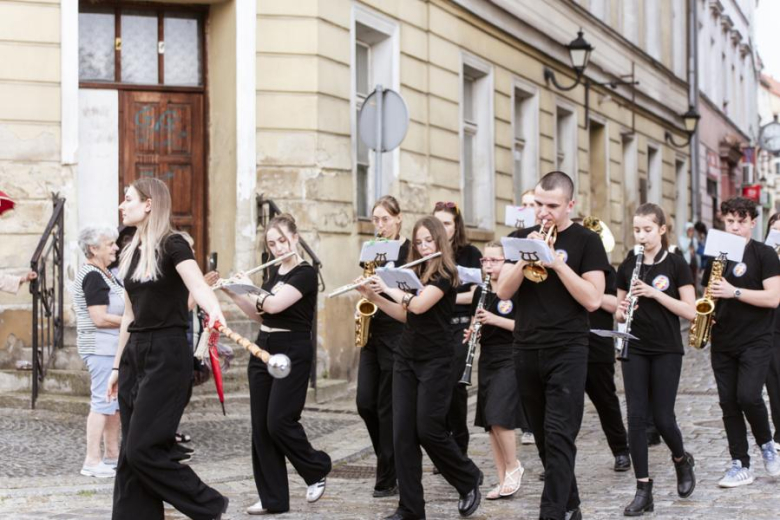 I Przegląd Orkiestr Dętych im. Łukasza Przepióry w Parku Miejskim w Złotym Stoku