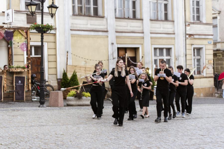 I Przegląd Orkiestr Dętych im. Łukasza Przepióry w Parku Miejskim w Złotym Stoku