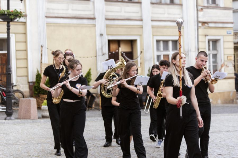 I Przegląd Orkiestr Dętych im. Łukasza Przepióry w Parku Miejskim w Złotym Stoku