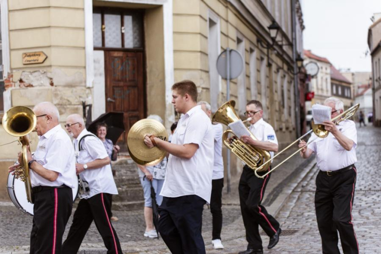 I Przegląd Orkiestr Dętych im. Łukasza Przepióry w Parku Miejskim w Złotym Stoku