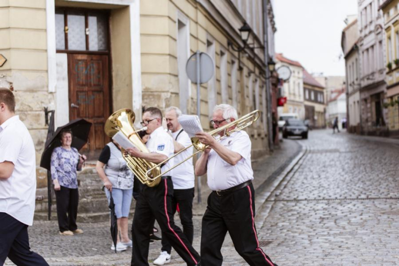 I Przegląd Orkiestr Dętych im. Łukasza Przepióry w Parku Miejskim w Złotym Stoku