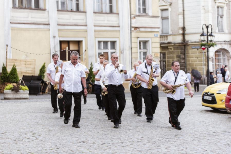 I Przegląd Orkiestr Dętych im. Łukasza Przepióry w Parku Miejskim w Złotym Stoku