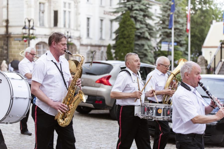 I Przegląd Orkiestr Dętych im. Łukasza Przepióry w Parku Miejskim w Złotym Stoku