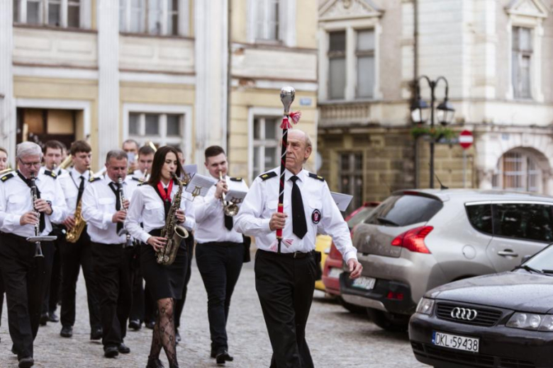 I Przegląd Orkiestr Dętych im. Łukasza Przepióry w Parku Miejskim w Złotym Stoku