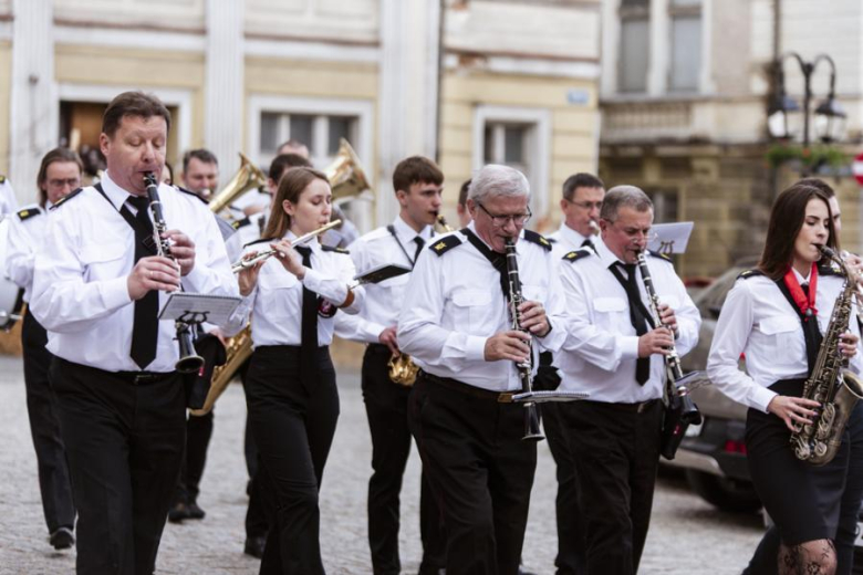 I Przegląd Orkiestr Dętych im. Łukasza Przepióry w Parku Miejskim w Złotym Stoku