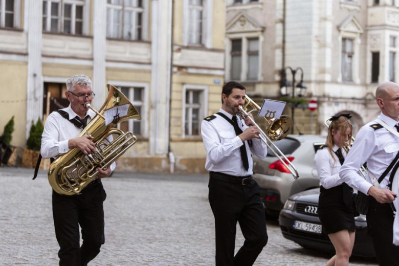 I Przegląd Orkiestr Dętych im. Łukasza Przepióry w Parku Miejskim w Złotym Stoku