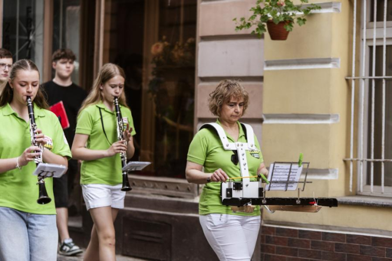 I Przegląd Orkiestr Dętych im. Łukasza Przepióry w Parku Miejskim w Złotym Stoku