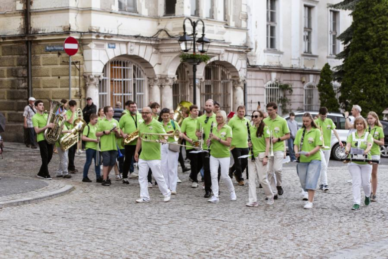 I Przegląd Orkiestr Dętych im. Łukasza Przepióry w Parku Miejskim w Złotym Stoku