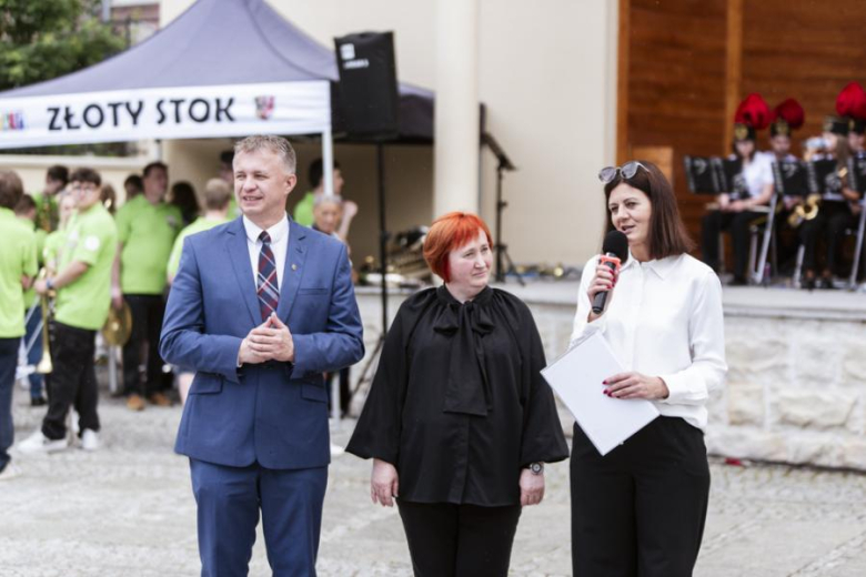 I Przegląd Orkiestr Dętych im. Łukasza Przepióry w Parku Miejskim w Złotym Stoku