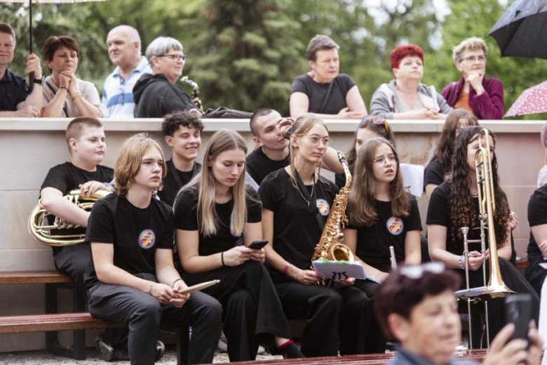 I Przegląd Orkiestr Dętych im. Łukasza Przepióry w Parku Miejskim w Złotym Stoku