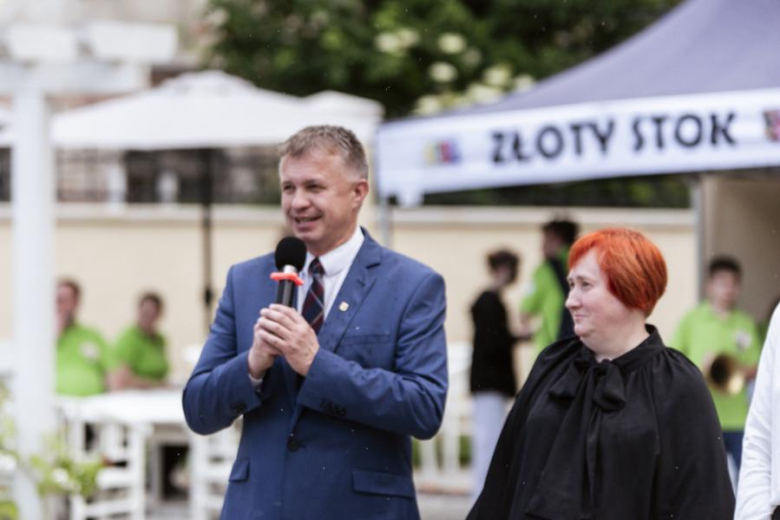 I Przegląd Orkiestr Dętych im. Łukasza Przepióry w Parku Miejskim w Złotym Stoku