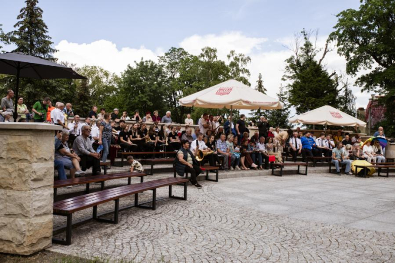 I Przegląd Orkiestr Dętych im. Łukasza Przepióry w Parku Miejskim w Złotym Stoku