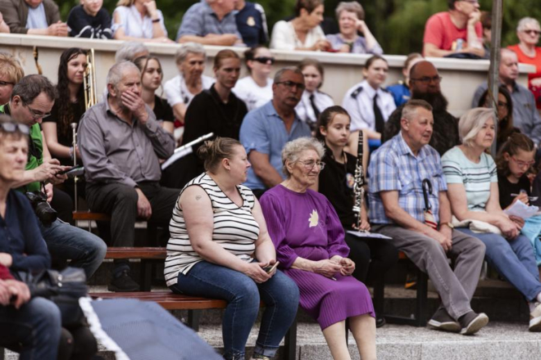 I Przegląd Orkiestr Dętych im. Łukasza Przepióry w Parku Miejskim w Złotym Stoku