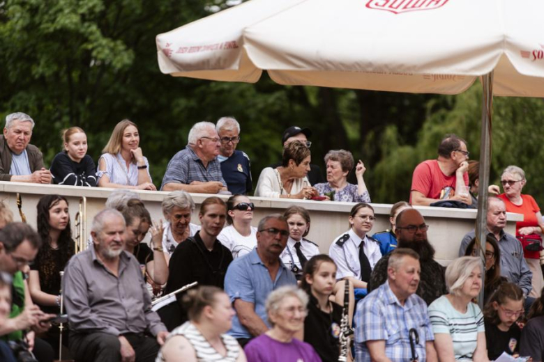 I Przegląd Orkiestr Dętych im. Łukasza Przepióry w Parku Miejskim w Złotym Stoku