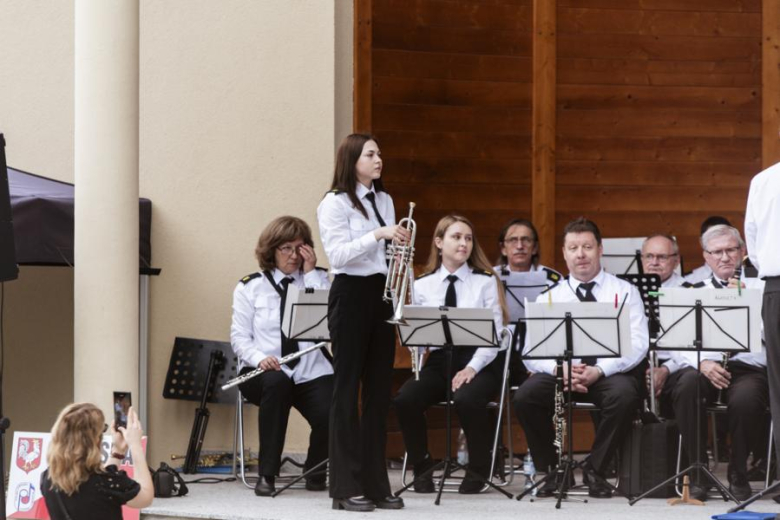 I Przegląd Orkiestr Dętych im. Łukasza Przepióry w Parku Miejskim w Złotym Stoku