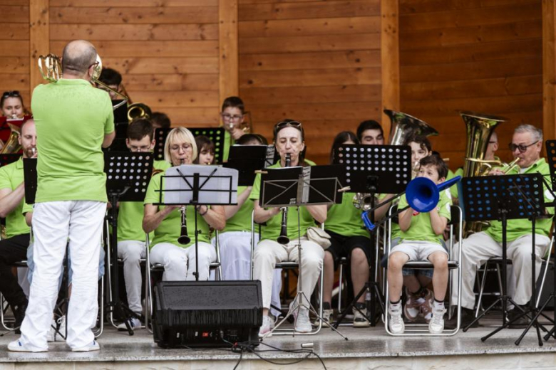 I Przegląd Orkiestr Dętych im. Łukasza Przepióry w Parku Miejskim w Złotym Stoku