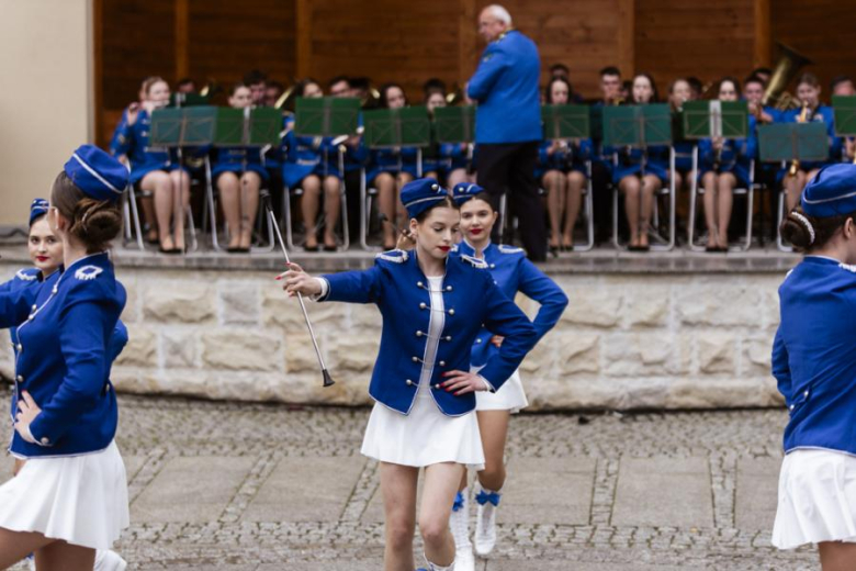 I Przegląd Orkiestr Dętych im. Łukasza Przepióry w Parku Miejskim w Złotym Stoku