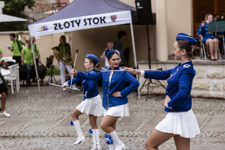 I Przegląd Orkiestr Dętych im. Łukasza Przepióry w Parku Miejskim w Złotym Stoku