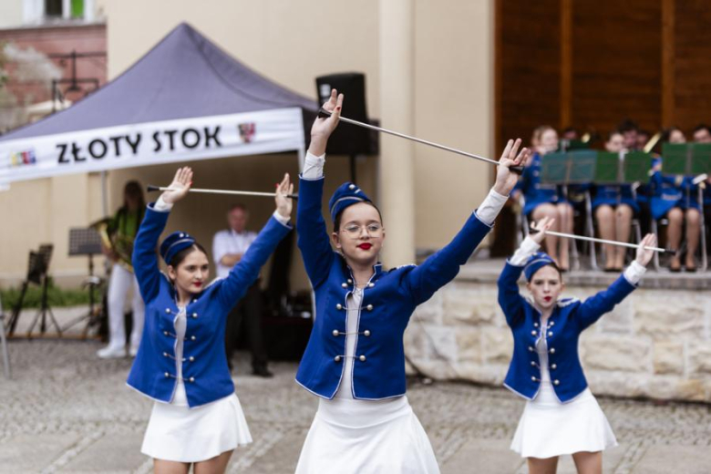 I Przegląd Orkiestr Dętych im. Łukasza Przepióry w Parku Miejskim w Złotym Stoku