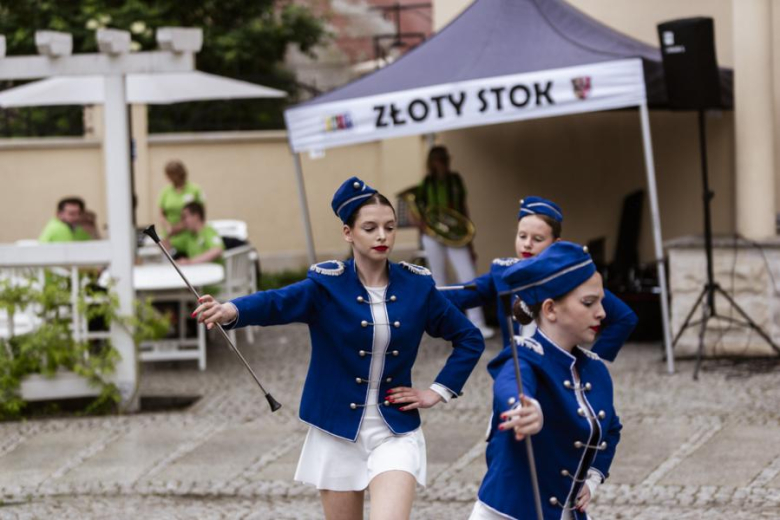 I Przegląd Orkiestr Dętych im. Łukasza Przepióry w Parku Miejskim w Złotym Stoku