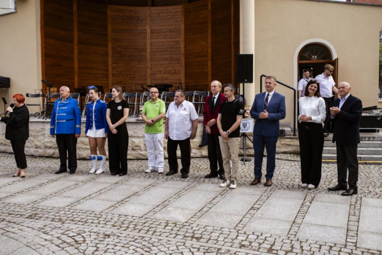 I Przegląd Orkiestr Dętych im. Łukasza Przepióry w Parku Miejskim w Złotym Stoku