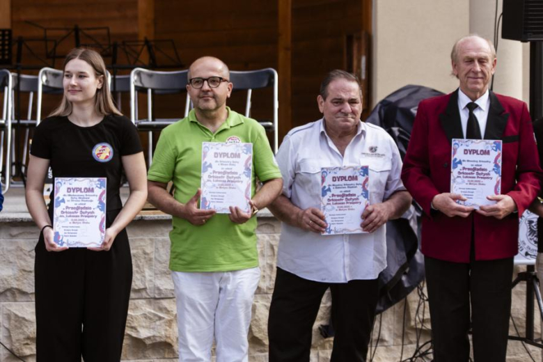I Przegląd Orkiestr Dętych im. Łukasza Przepióry w Parku Miejskim w Złotym Stoku