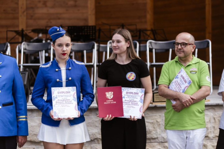 I Przegląd Orkiestr Dętych im. Łukasza Przepióry w Parku Miejskim w Złotym Stoku